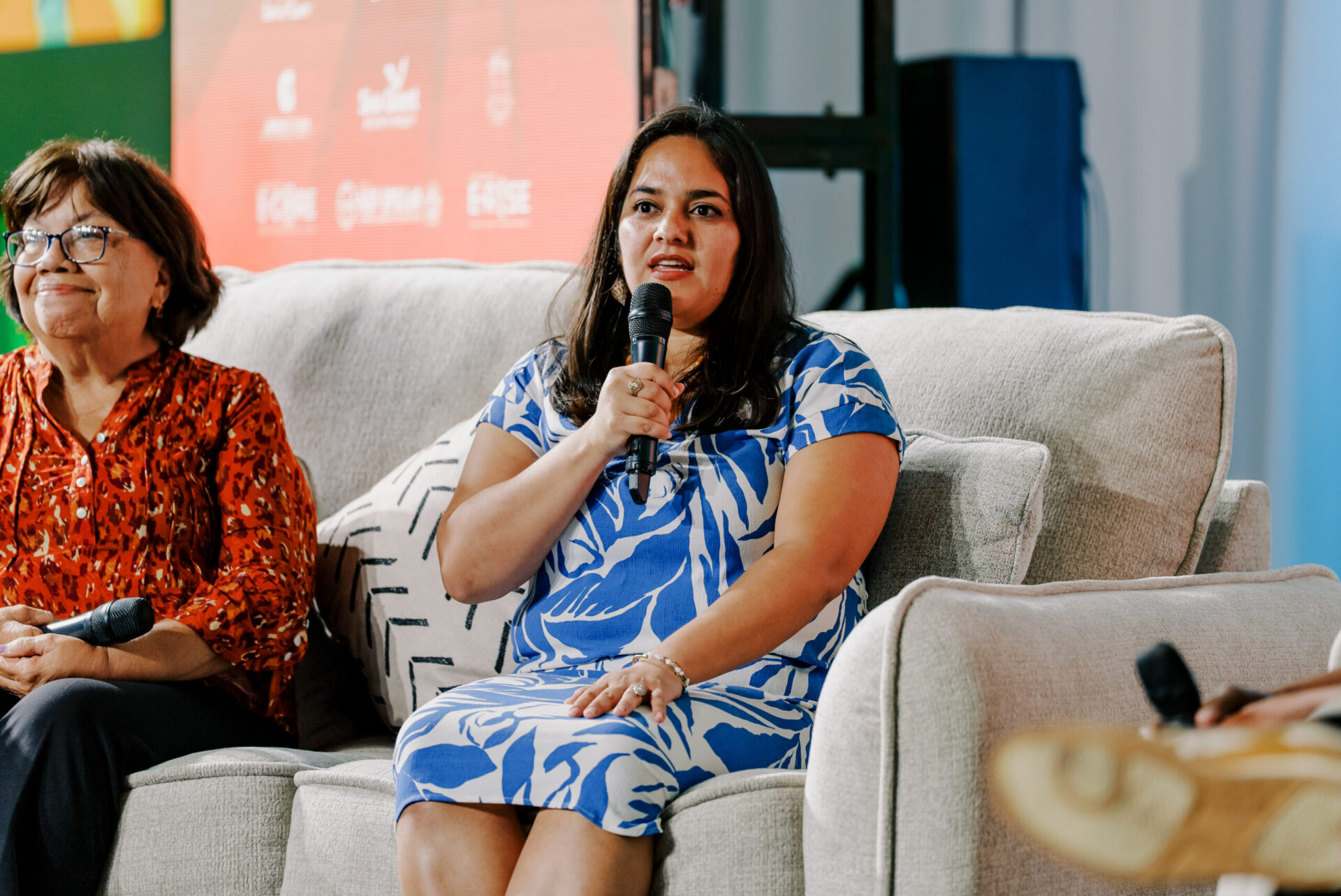 Panelist Maria Hernandez May, co-director of the Micronesia Climate Change Alliance during the Sinlaku Recovery Panel at CIS2026