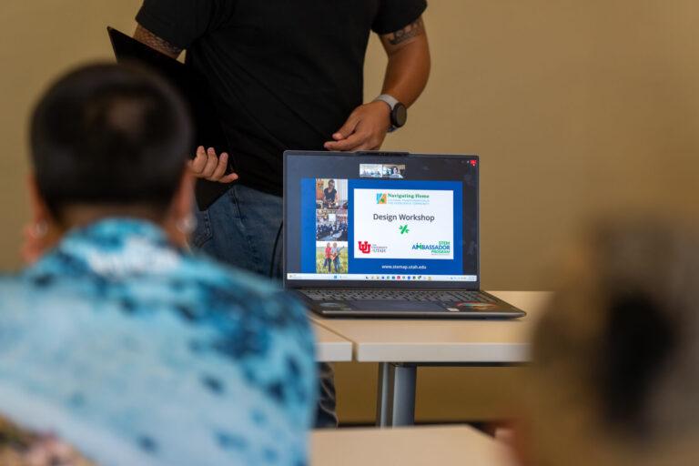 Building bridges through STEM! Participants from Navigating Home and partner organizations strengthen their science communication and community engagement skills during the STEMAP Design and Engage Workshop on July 23–24.